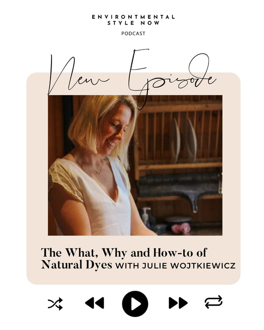 The What, Why and How-to of Natural Dyes with Julie Wojtkiewicz
