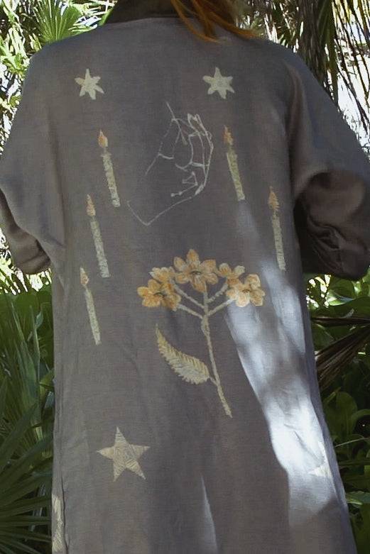 Sky View BlueHolding Court IncThe Royal Robe in Sky View Blue, a tailored, a bespoke kimono crafted from lightweight silk, is perfect for Summer Fashion.  This kimono combines elegance with comfoPeignoirThe Royal Robe in Sky View BlueHolding Court IncHolding Court IncHolding Court Inc