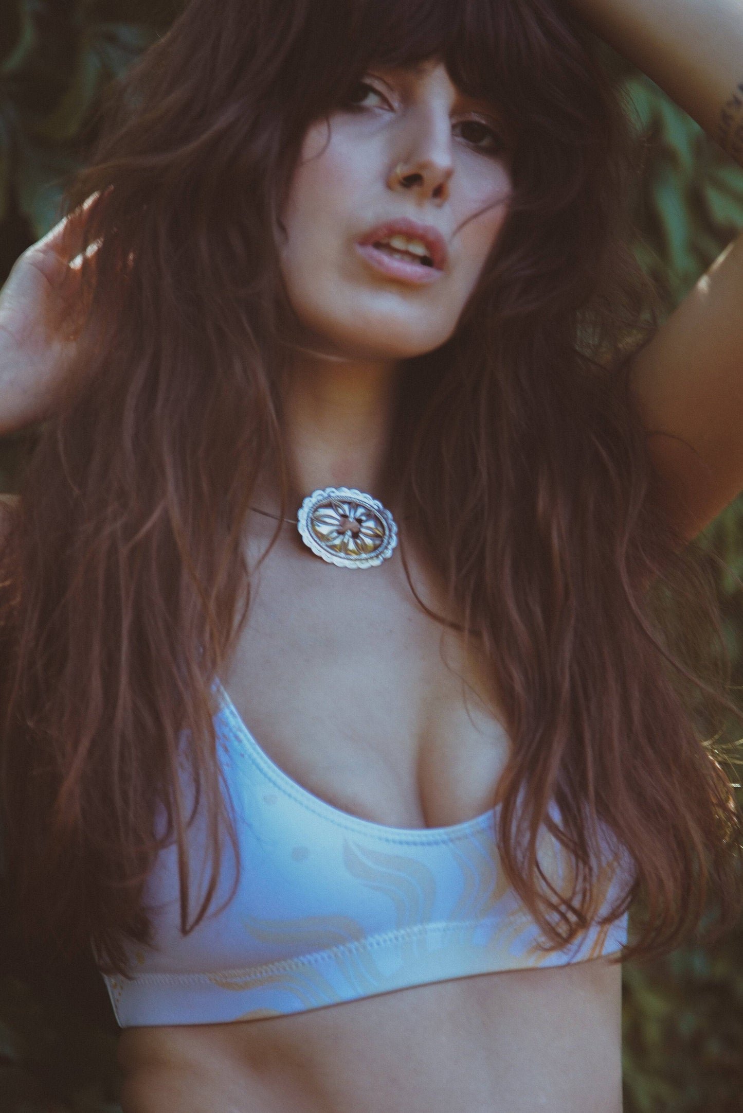 Cygnus SwimsuitHolding Court IncSet off your tan with the gorgeous white and gold Cygnus Swimsuit in Day.
It’s too easy to fall in love with this bikini set. Removable pads and its double-layer makSwimCygnus Swimsuit in DayHolding Court INCHolding Court INCHolding Court INC