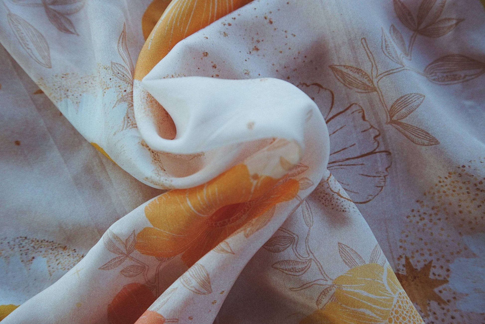 Flower Constellation ScarfHolding Court IncThe Cosmic Connections Scarf in Flower Constellation, smooth and breathable. 
It is the perfect light weight scarf. Tie it in your hair, wear as an ascot, or as a liSquare ScarfFlower Constellation ScarfHolding Court INCHolding Court INCHolding Court INC