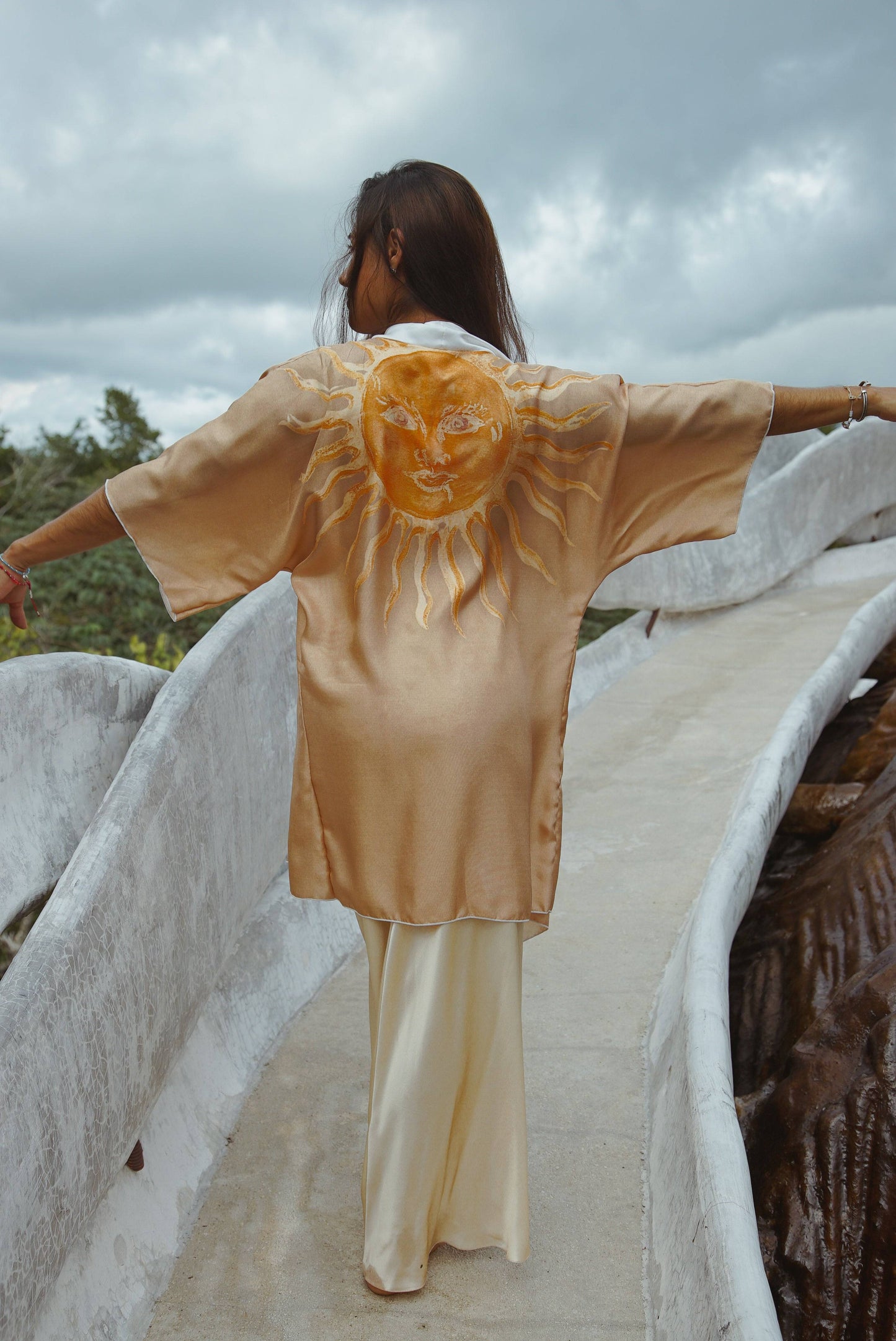 Tulum Fashion, Tulum Aesthetic, Tulum Travel, Tulum Swimsuit, Tulum Bikini, Tulum Kimono, Tulum Dress, Tulum Silk, Tulum Eco Fashion, Azulik, Azulik Eco Hotel, Tulum Style, Azulik Style, Kimono Robe, Silk Robe,  Jedi Robes, Silk Kimono Robe, Short Silk Robe, Plus Size Silk Robe, Washable Silk Robe, Japanese Silk Robe, Luxury Silk Robe, Silk Bridesmaids Robes, Real Silk Robe, Vintage Silk Robe, Washable Silk, tan silk robe, sun silk robe, sustainable fashion brand, sustainable robe, sustainable kimono