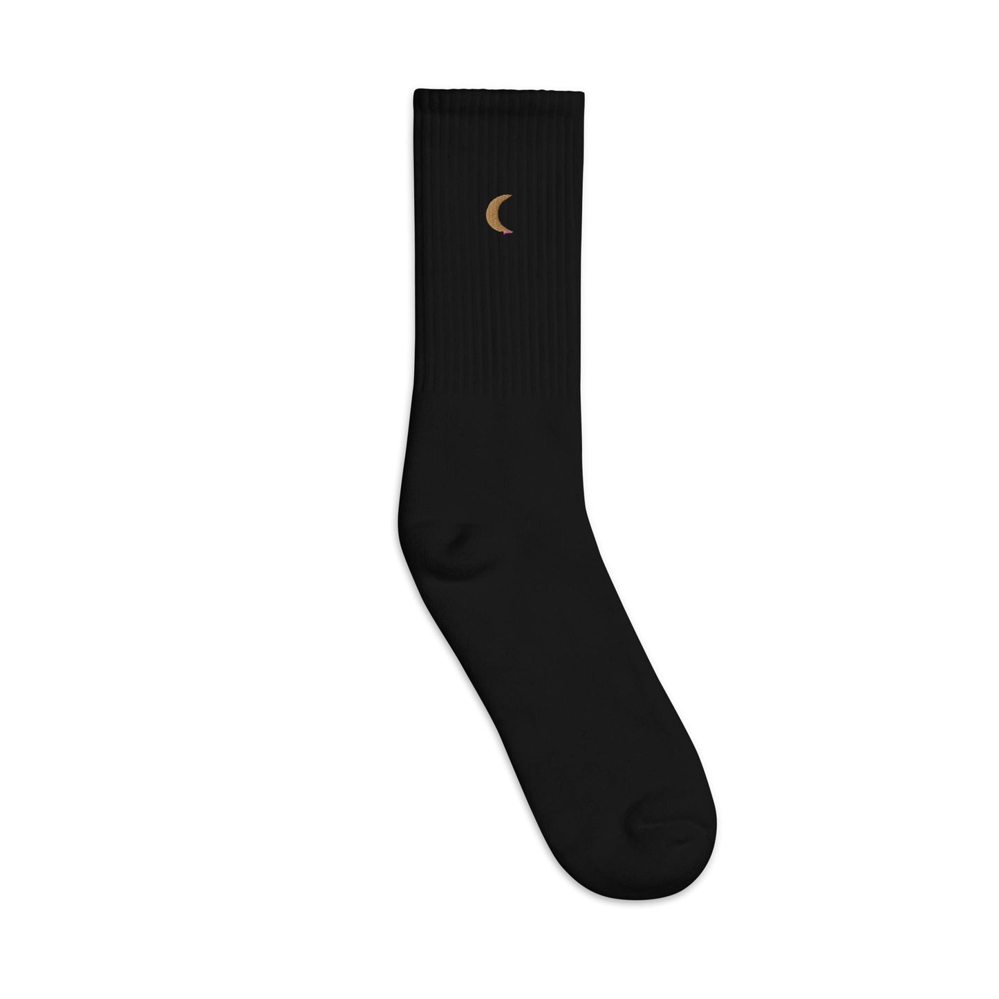 Moon Landing Embroidered SocksHolding Court IncOur hi-rise French cut Cosmic Connections Embroidered Socks with an embroidered crescent moon gives all of the spacey vibes.
We're proud to bring you high-quality, esocksMoon Landing Embroidered SocksHolding Court INCHolding Court INCHolding Court INC