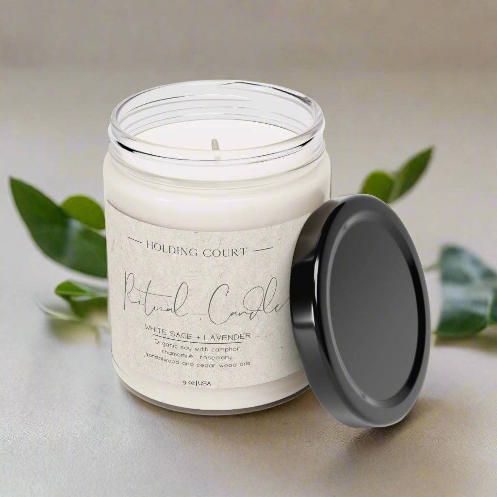 Ritual Organic Soy CandleHolding Court IncEnjoy the soothing aromas of lavender and sandalwood with The Ritual Organic Soy Candle as your stress melts away.
Experience pure relaxation and renewal with our luHome DecorRitual Organic Soy CandleHolding Court INCHolding Court INCHolding Court INC