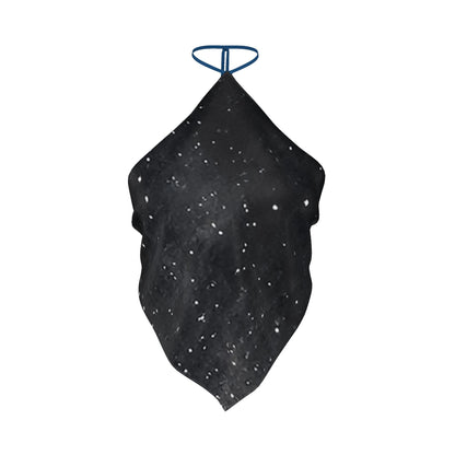 Mira Silk Tie Top in Star Dust