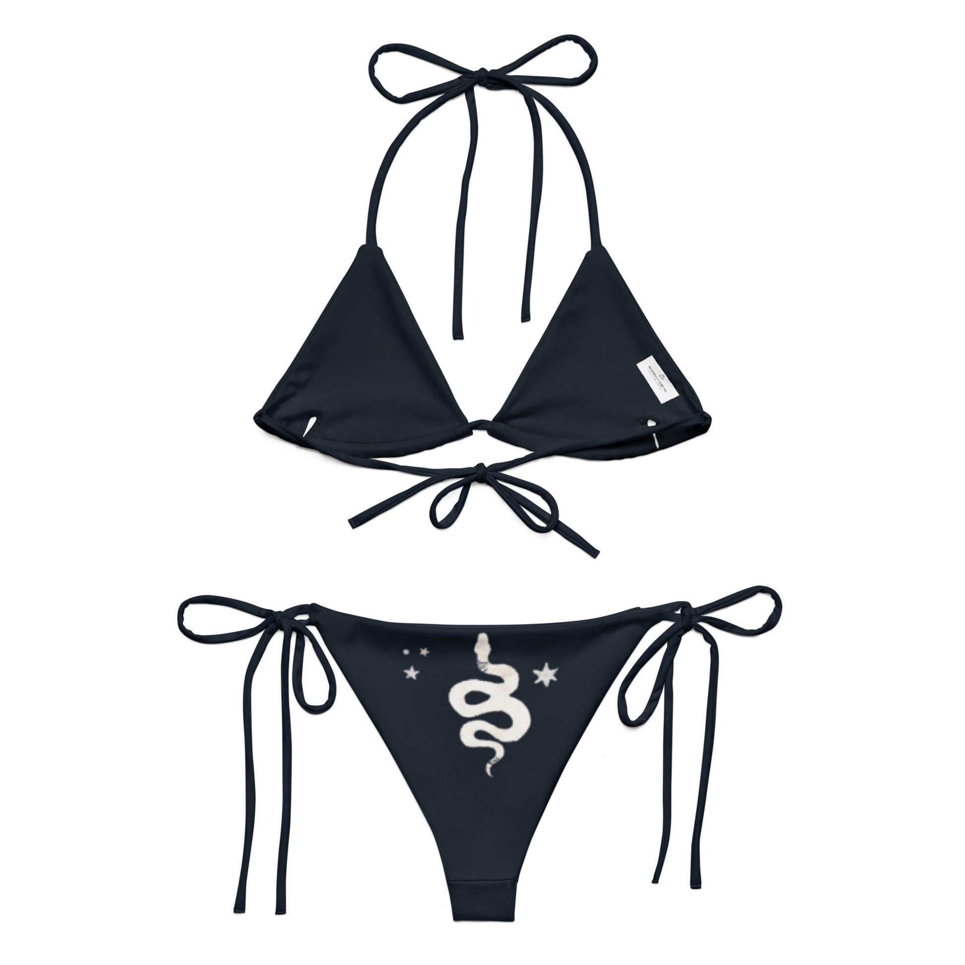 Product Black Bikini, Holding Court, Recycled Swimwear, 