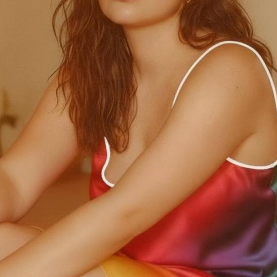 Vela Slip Dress in Nebula