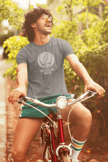 Grateful Dude Unisex Organic Cotton Tee ShirtHolding Court IncThe Grateful Dead, Grateful Dude T-Shirt for all
Let them see just how happy you are in your scull tee.  100% Organic Cotton, harvest and made in Tanzania with fair T-shirtGrateful Dude Unisex Organic Cotton Tee ShirtHolding Court INCHolding Court INCHolding Court INC