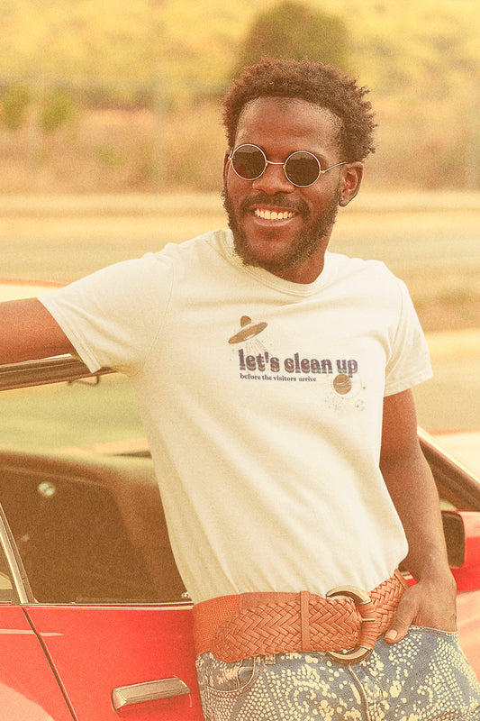 Let's Clean Up Unisex Organic Cotton Tee