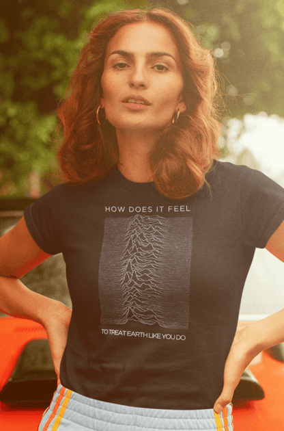 Joy Division Tshirt, Joy Division Album Art, How does it feel to treat me like you do tshirt, t shirts made to order, made-to-order clothing, Holding Court Inc, Courtney Barriger, Organic cotton clothes for women, Organic Cotton Clothing for Women, Organic Cotton Tank Tops, Cotton Organic T Shirts, Organic Cotton T Shirt, Band Tees, Vintage Tees, Rolling Stones Bomber Jacket, Stoned Girls, She's a rainbow, Environmental Slogan Tshirt Environmental Slogan Tee