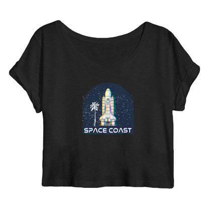 Space Coast Crop Top, Organic cotton clothes for women, Organic Cotton Clothing for Women, Organic Cotton Tank Tops, Cotton Organic T Shirts, Organic Cotton T Shirt, Band Tees, Vintage Tees, Rolling Stones Bomber Jacket, Stoned Girls, She's a rainbow, Environmental Slogan Tshirt, Environmental Slogan Tee, Space Age Tshirt, Space Age Tank Top, Organic Cotton, Crop Top, Courtney Barriger, Holding Court Inc