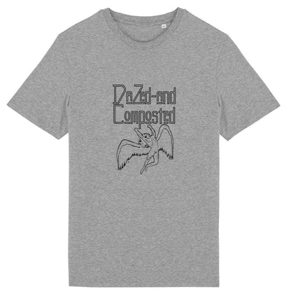 Composted Unisex OrganicHolding Court IncThe Led Zeppelin Dazed and Composted Unisex Organic Cotton Tee-shirt made for that smirk 
Been Dazed and Composted for so long it's not true.  100% Organic Cotton, hT-shirtDazed and Composted Unisex Organic T-shirtHolding Court INCHolding Court INCHolding Court INC