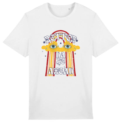 Daze Ahead Unisex TeeHolding Court IncTake a positive spin on the future in the Better Daze Ahead Unisex Tee
Dizzzy dreaming of a better future over here.  100% Organic Cotton, harvested and made in TanzT-shirtBetter Daze Ahead Unisex TeeHolding Court INCHolding Court INCHolding Court INC